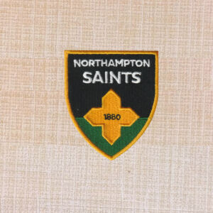 Northampton Saints Rugby Football Club Logo Embroidered Iron On Patch - Image 4