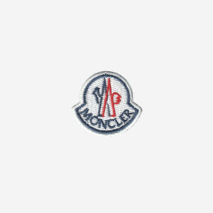 Moncler Logo Embroidered Iron On Patch 1 5inch