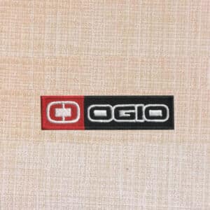 OGIO Logo Embroidered Iron On Patch - Image 2