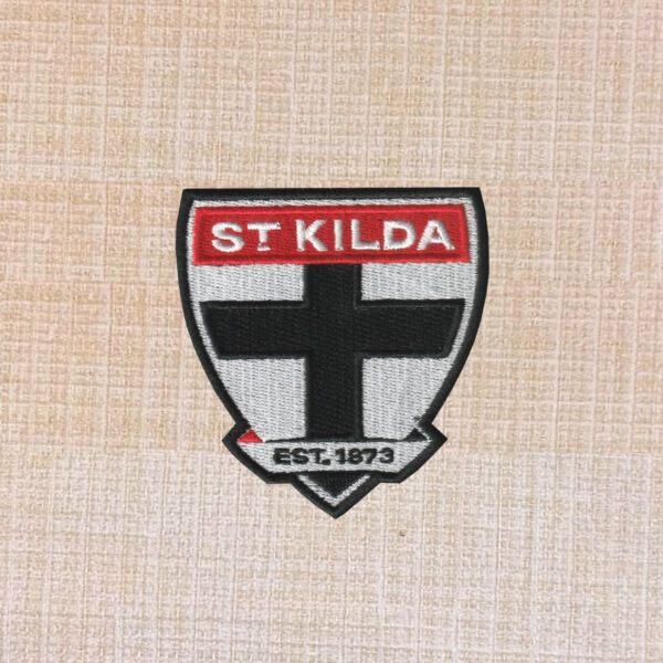 St Kilda Football Club New Logo Embroidered Iron On Patch 2