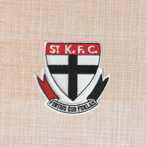 St Kilda Football Club Old Logo Embroidered Iron On Patch 2