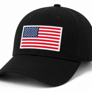 American Flag Embroidered Iron On Patch - Image 6
