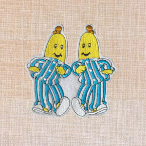 Bananas in Pyjamas Cartoon Embroidered Iron On Patch - Image 4