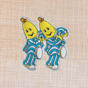 Bananas in Pyjamas Cartoon Embroidered Iron On Patch - Image 6