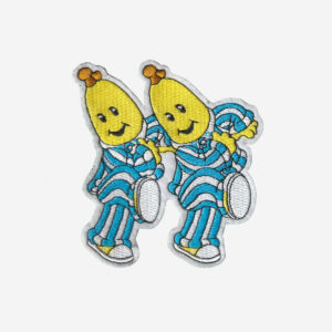 Bananas in Pyjamas Cartoon Embroidered Iron On Patch - Image 3