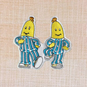 Bananas in Pyjamas Cartoon Embroidered Iron On Patch - Image 5