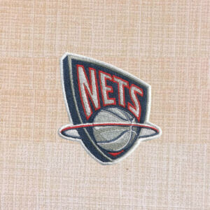 Brooklyn Nets Logo Embroidered Iron On Patch - Image 2