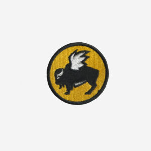 Buffalo wild wings logo embroidered iron on patch 2 inch and 3 inch