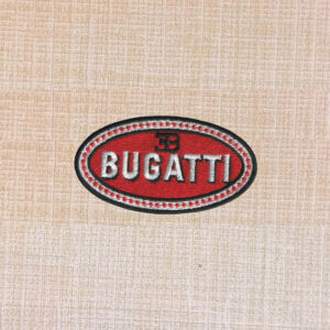Bugatti Car Logo Embroidered Iron On Patch - Image 2
