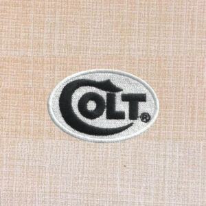 Colt Logo Embroidered Iron On Patch 2