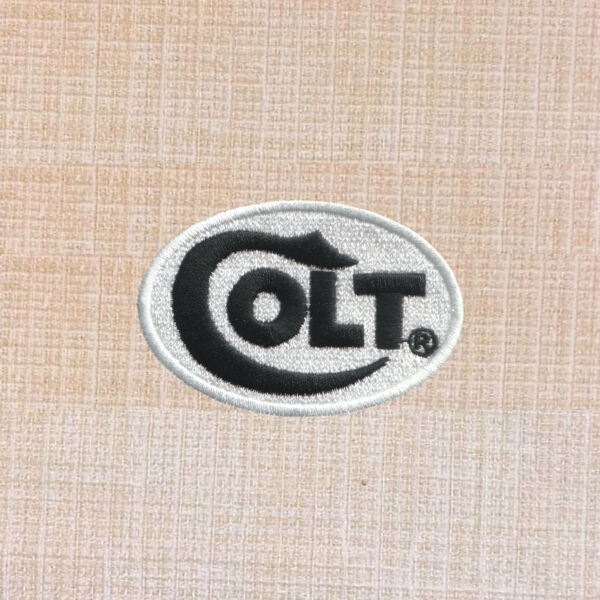 Colt Logo Embroidered Iron On Patch 2