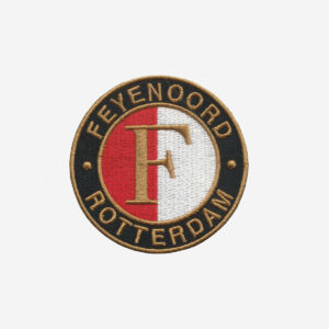 Feyenoord rotterdam logo embroidered iron on patch 3 inch