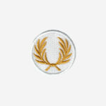 Fred Perry Logo Embroidered Iron On Patch