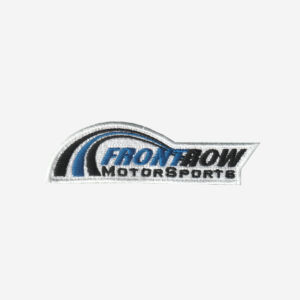 Front Row Motorsports Logo Embroidered Iron On Patch