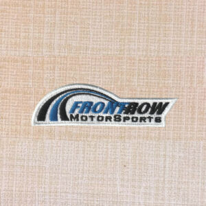 Front Row Motorsports Logo Embroidered Iron On Patch2