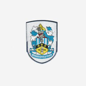 Huddersfield town afc logo embroidered iron on patch 3.5 inch and 4 inch