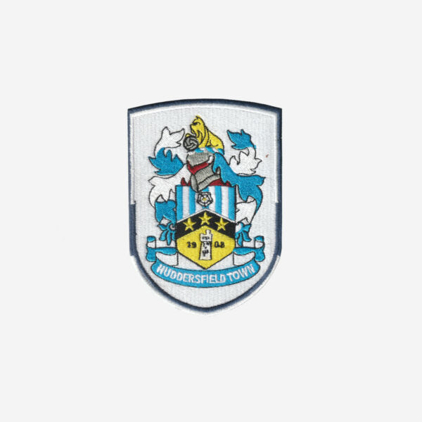 Huddersfield Town Association Football Club Logo Embroidered Iron On Patch Huddersfield town afc logo embroidered iron on patch 3.5 inch and 4 inch