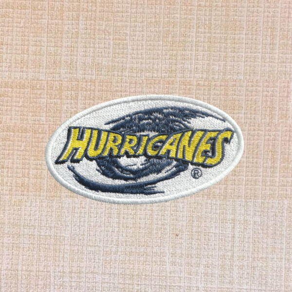 Hurricanes Super Rugby Logo Embroidered Iron On Patch2