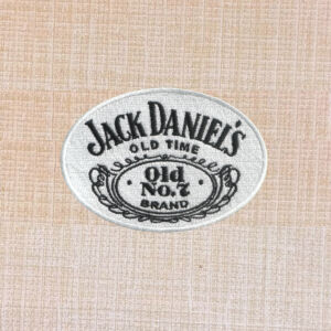 Jack Daniels Logo Embroidered Iron On Patch 2