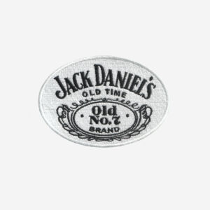 Jack Daniels Logo Embroidered Iron On Patch