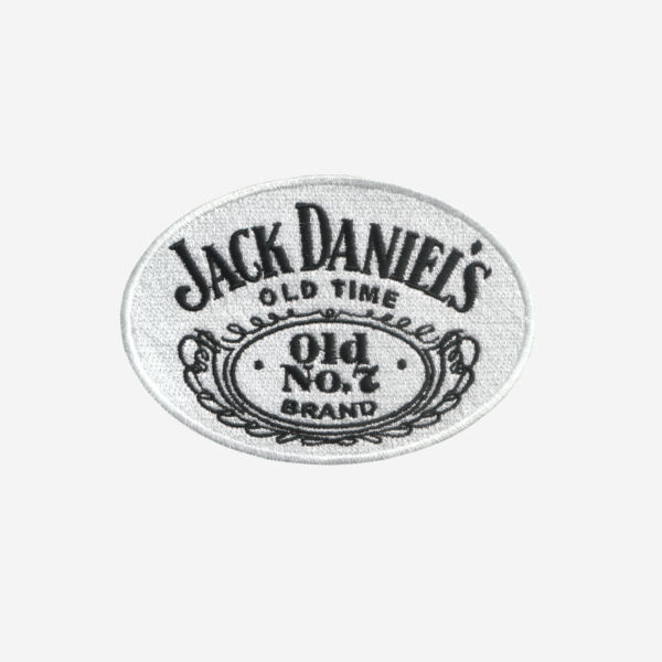 Jack Daniels Logo Embroidered Iron On Patch