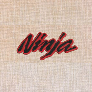 Kawasaki Ninja Logo Embroidered Iron On Patch2