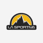 la sportiva logo embroidered iron on patch italian mountaineering climbing 4 inch