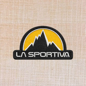 La Sportiva Logo Embroidered Iron On Patch - Image 2