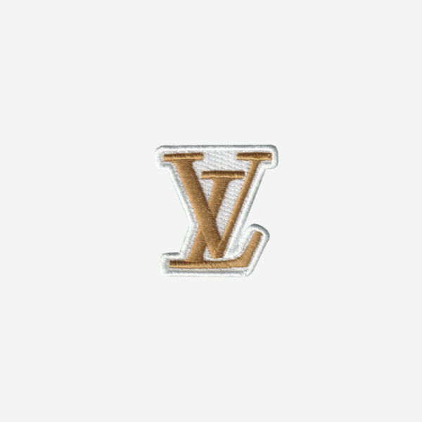 Louis Vuitton Logo Embroidered Iron On Patch