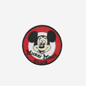 Mickey Mouse Club Embroidered Iron On Patch