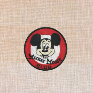 Mickey Mouse Club Embroidered Iron On Patch2