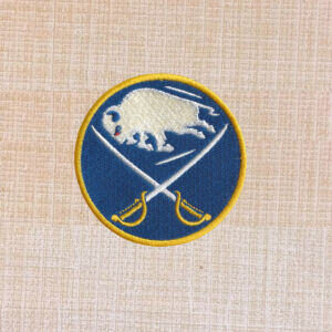 NHL Buffalo Sabres Logo Embroidered Iron On Patch - Image 2