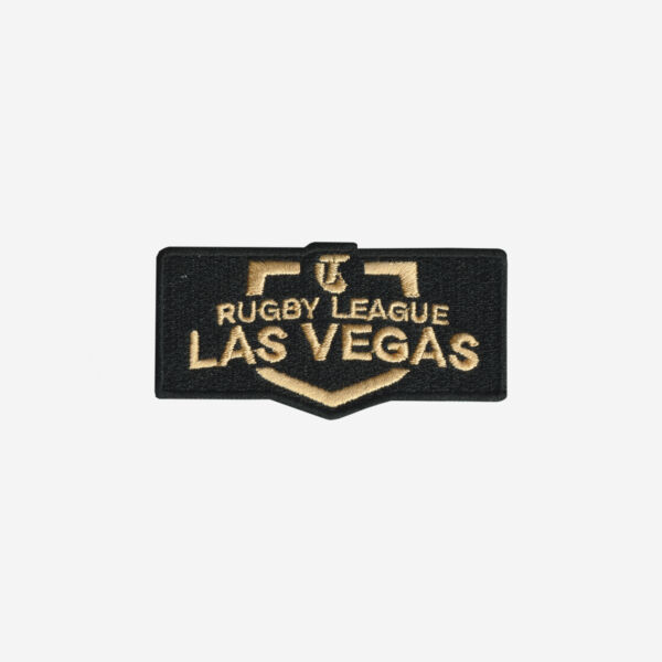 NRL rugby league las vegas logo embroidered iron on patch 3 inch