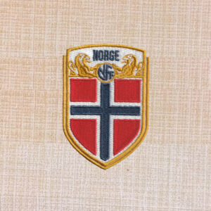 Norway National Football Team Logo Embroidered Iron On Patch - Image 2