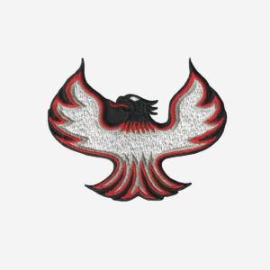 Phoenix boats logo embroidered iron on patch 4 inch
