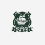 plymouth argyle football club logo embroidered iron on patch pafc mayflower green army 3 inch