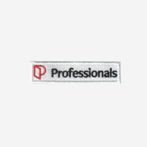 Professionals Logo Embroidered Iron On Patch