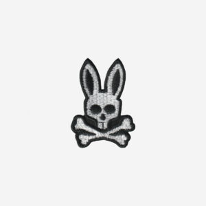 Psycho Bunny Logo Embroidered Iron On Patch - Image 6