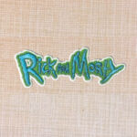 Rick and Morty Logo Embroidered Iron On Patch2
