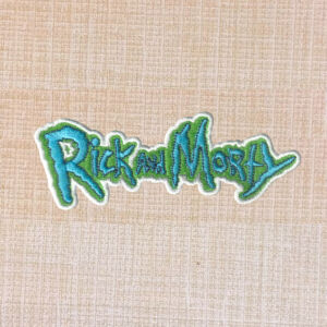Rick and Morty Logo Embroidered Iron On Patch2