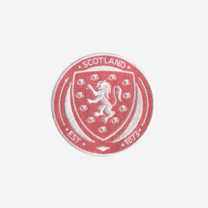 scotland ladies logo embroidered iron on patch national team football 3 inch