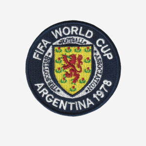 Scottish Football Association 1978 World Cup Special Logo Embroidered Iron On Patch