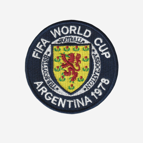 Scottish Football Association 1978 World Cup Special Logo Embroidered Iron On Patch