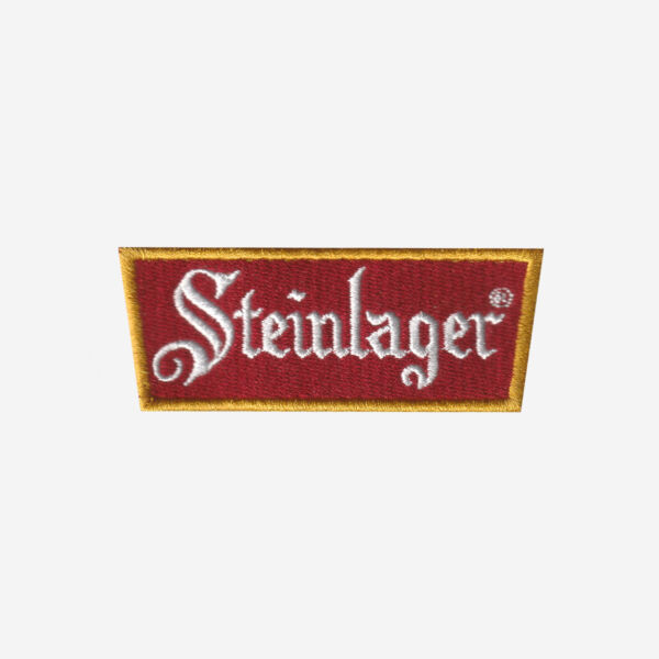 Steinlager Beer Logo Embroidered Iron On Patch