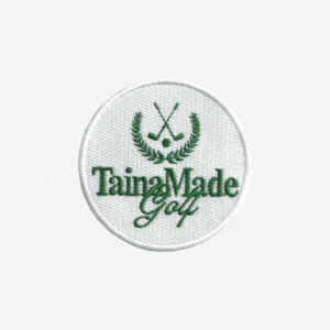 Taina Made Golf Logo Embroidered Iron On Patch