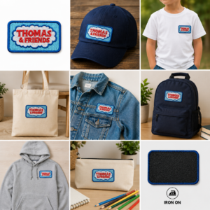Thomas & Friends logo Embroidered Iron On Patch - Image 4