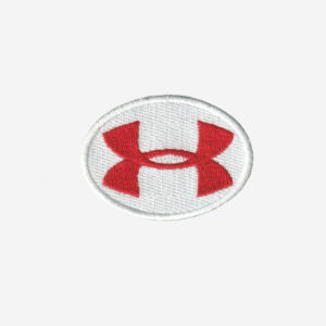 Under Armour Logo Embroidered Iron On Patch - Image 6