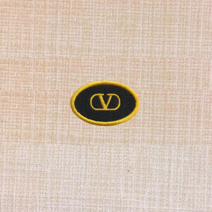 Valentino Garavani VLogo Embroidered Iron On Patch - Image 4