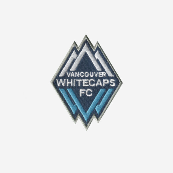 Vancouver Whitecaps Football Club Team Logo Embroidered Iron On Patch Vancouver Whitecaps Football Club Team Logo Embroidered Iron On Patch