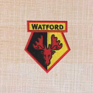 Watford Football Club Logo Embroidered Iron On Patch - Image 2